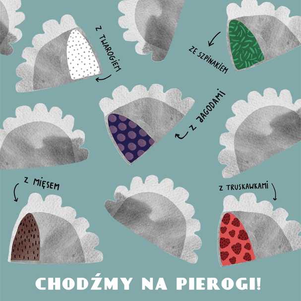 Kartka Chodźmy Na Pierogi