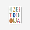 MAGNES CZĘSTOCHOWA NAPIS KOLOR