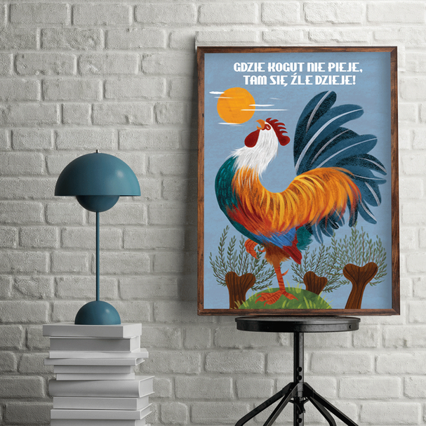 Plakat Kogut 50x70