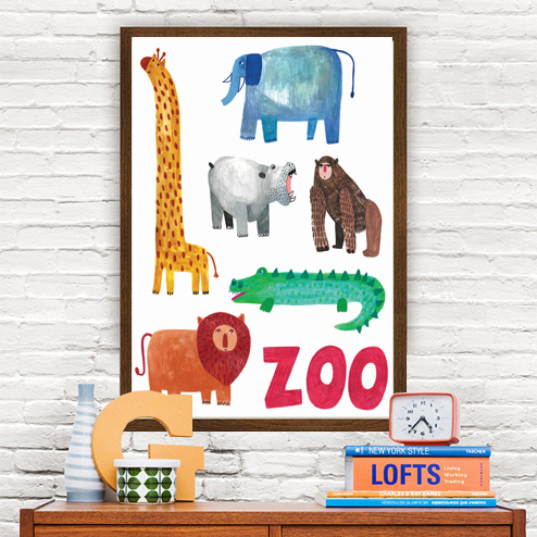 Plakat ZOO 30x40