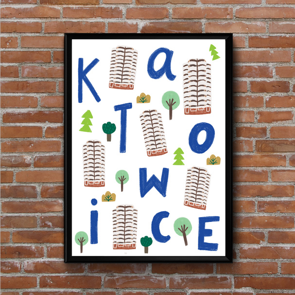 Katowice Cornucopia Poster 40x50