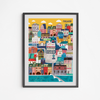 Plakat Poznań Panorama 30x40