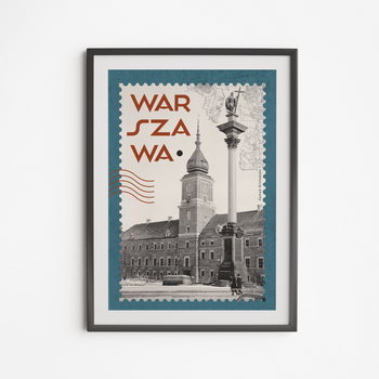 Plakat Zamek Królewski Kolaż 30x40