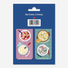 Magnetic Polish Soups Cauliflower + Fruit Bookmarks