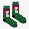 Socks Pope John Paul II Burgundy
