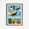 Plakat Bociany Wieś 21x30