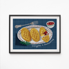 Plakat Oscypki z Żurawiną 21x30