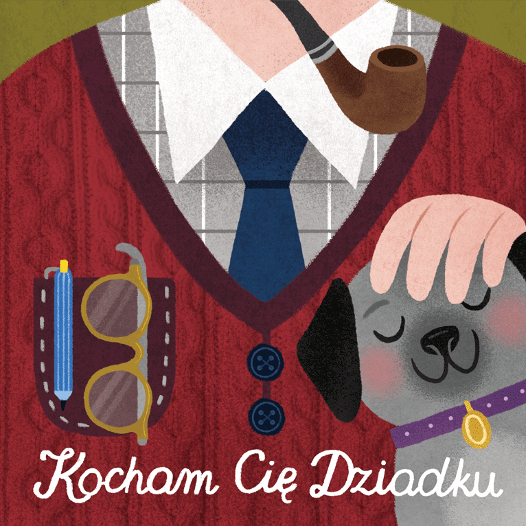 Kartka Kocham Cię Dziadku