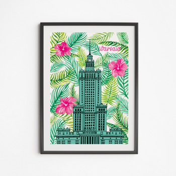 Plakat Pałac Kultury Aloha 50x70