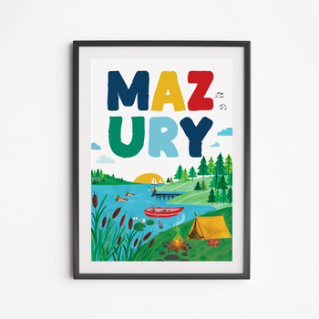 Mazury View Poster 40x50