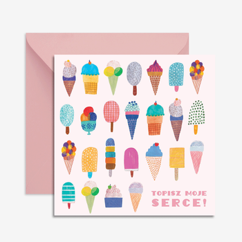Card You're Melting My Heart