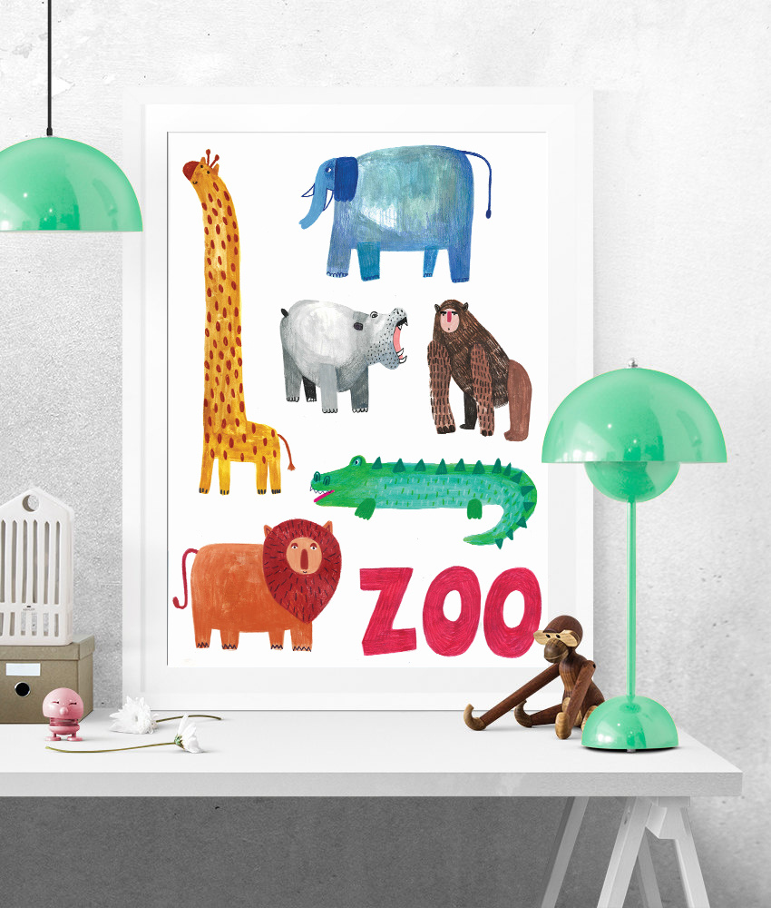 Plakat ZOO 21x30