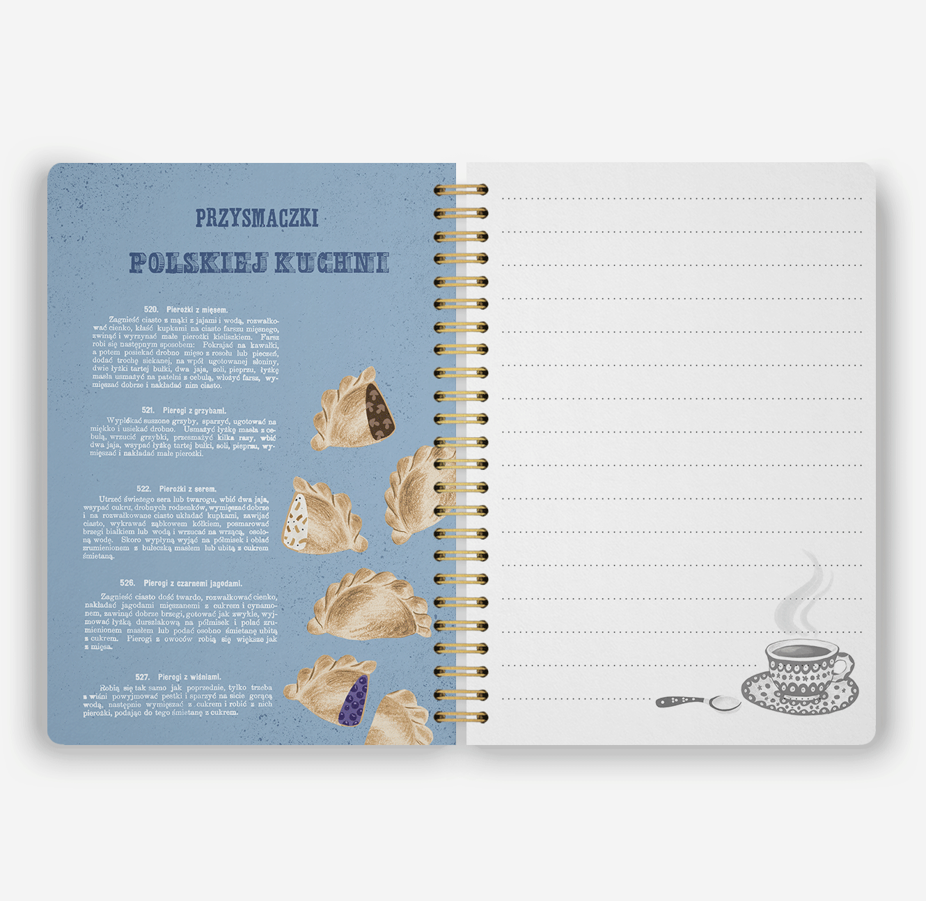 Notes Pierogi Talerz Bolesławiec