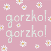 Kartka Gorzko Gorzko Biały