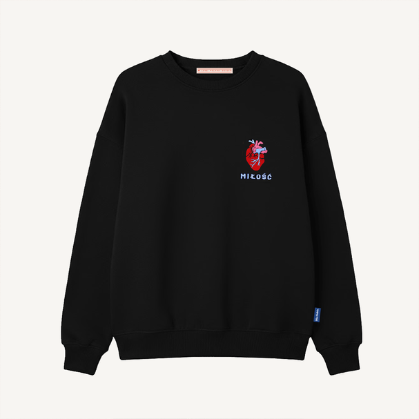 Bluza Miłość Czarna