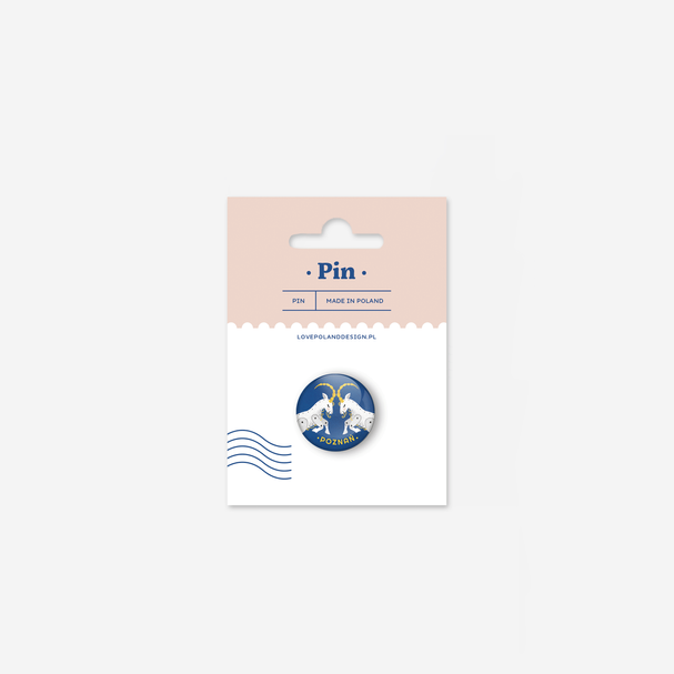 Pin Poznań Koziołki
