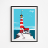 Plakat Latarnia Retro 40x50