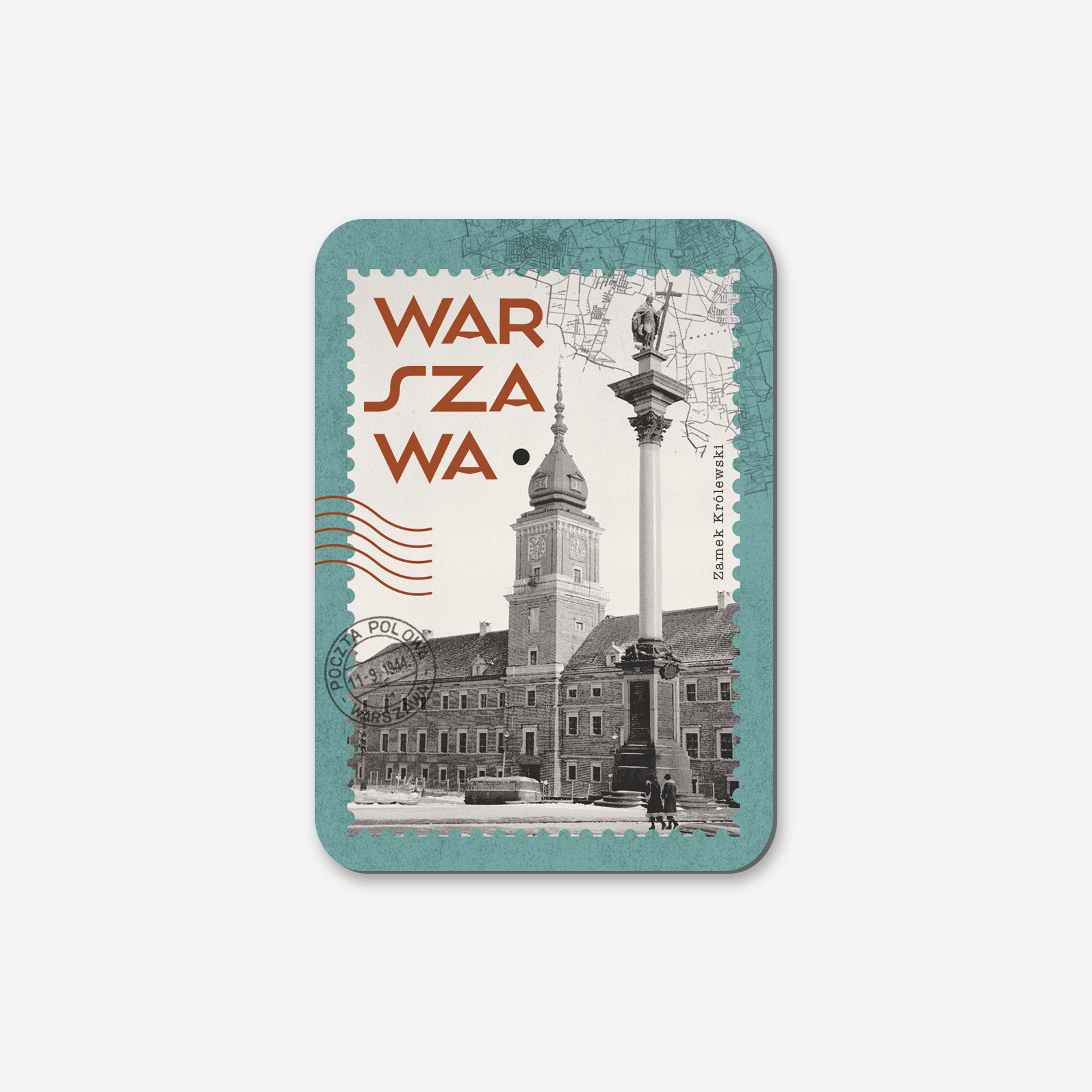 Magnes Warszawa Zamek Królewski Kolaż