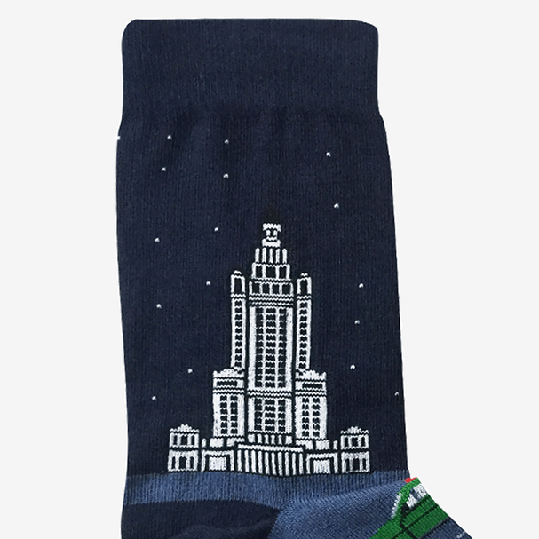 Socks Warsaw Palace of Culture Christmas Rush