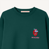 Sweatshirt Miłość Bottle Green