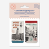 Magnetic Bookmarks Warsaw Royal Castle Collages