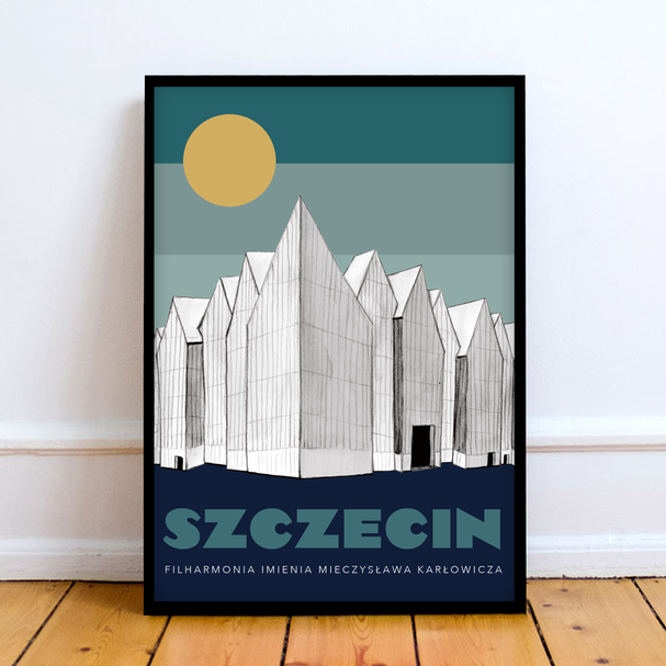 Plakat Szczecin Filharmonia 40x50
