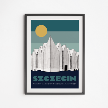 Plakat Szczecin Filharmonia 50x70