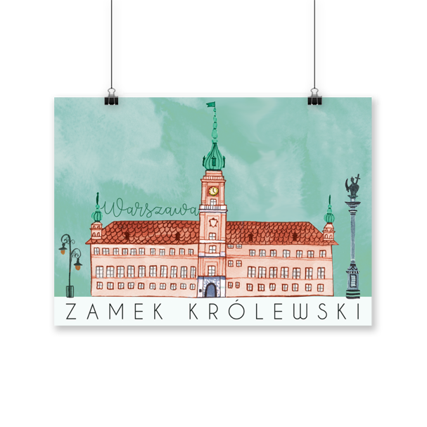 Plakat Zamek Królewski 30x40